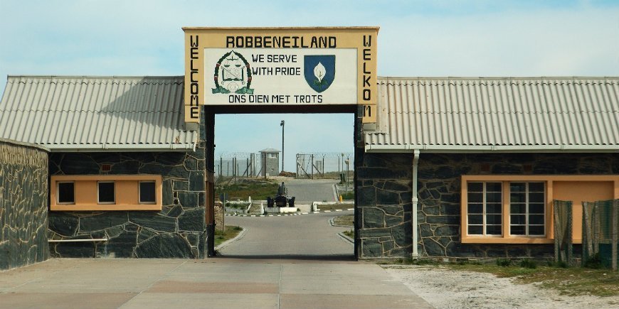 Entrance to the prison