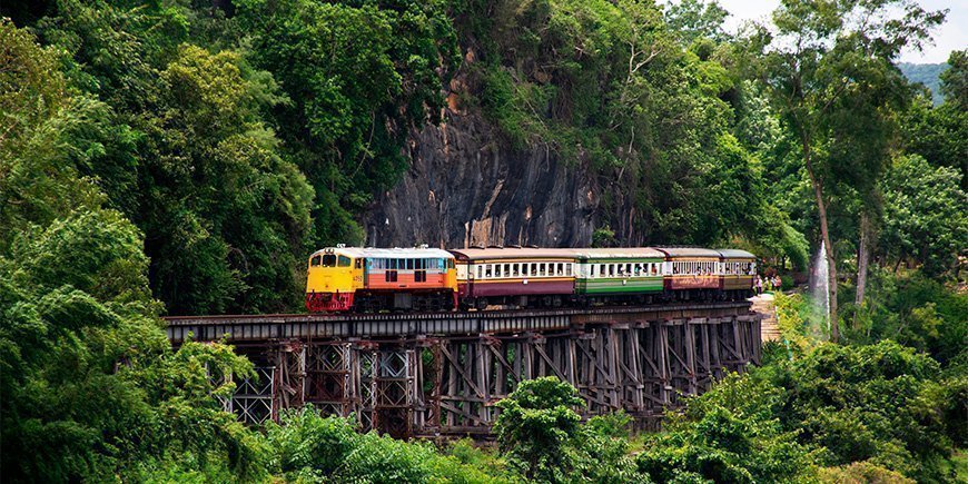 The railway of death in Thailand