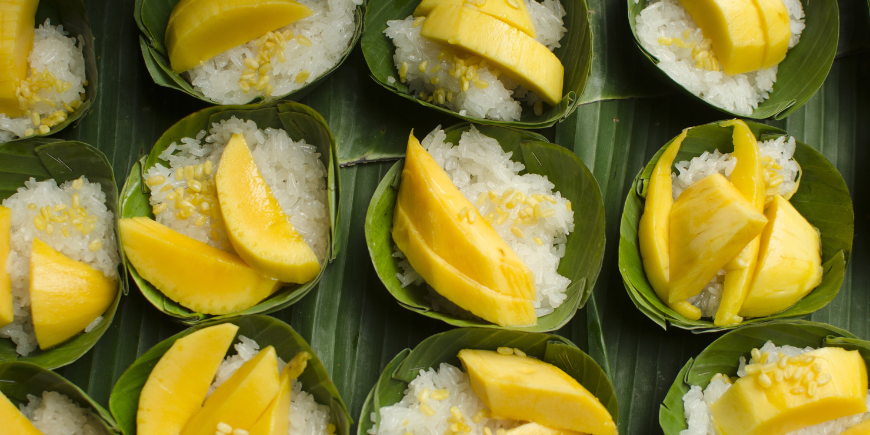 Mango sticky rice 