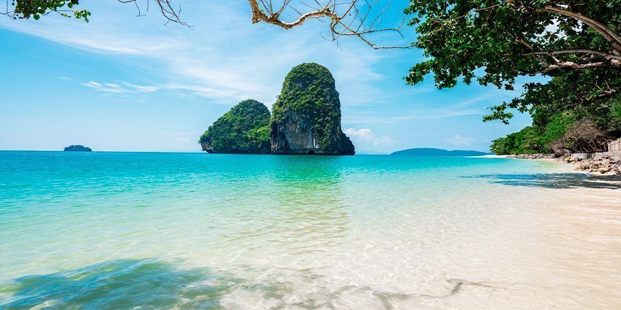 Phra Nang Beach in Krabi, Thailand