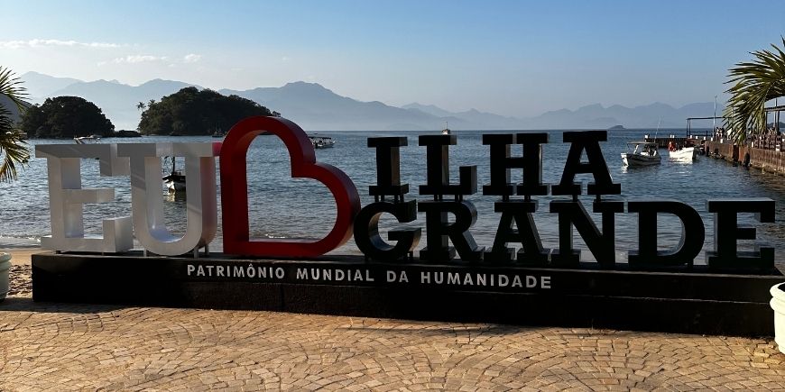 Ilha Grande sign