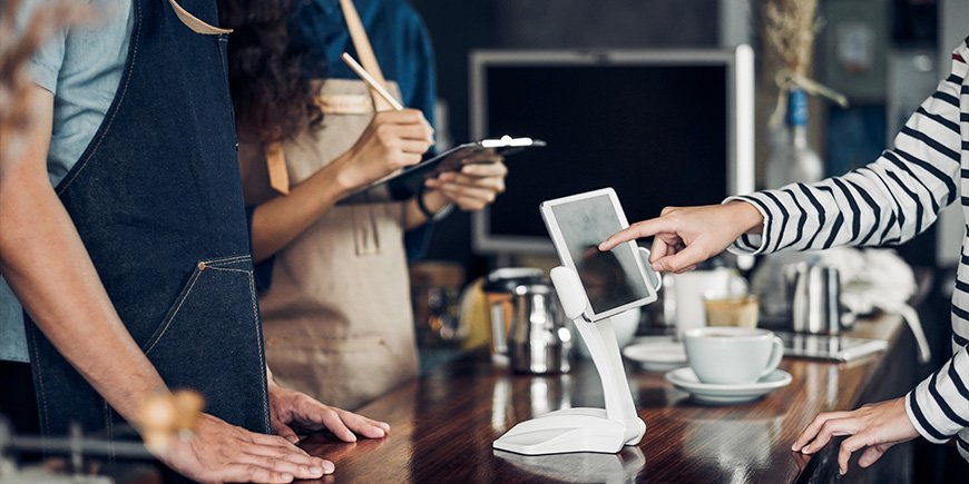 Payment at a restaurant