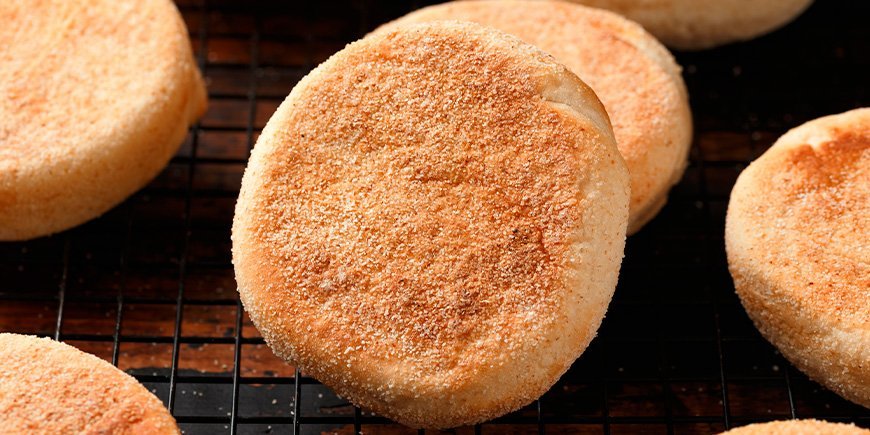 toasted English muffins