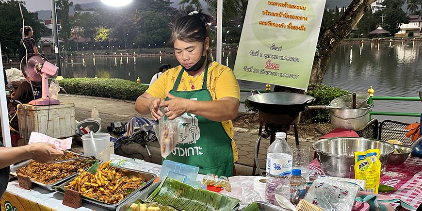 Night market in Mae Hong Son