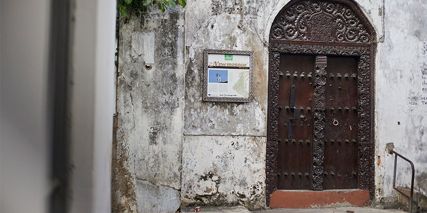 Door with great details in Stone Town